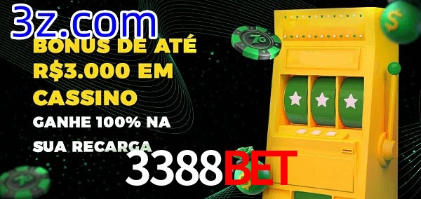 3388BET melhor bônus de depósito